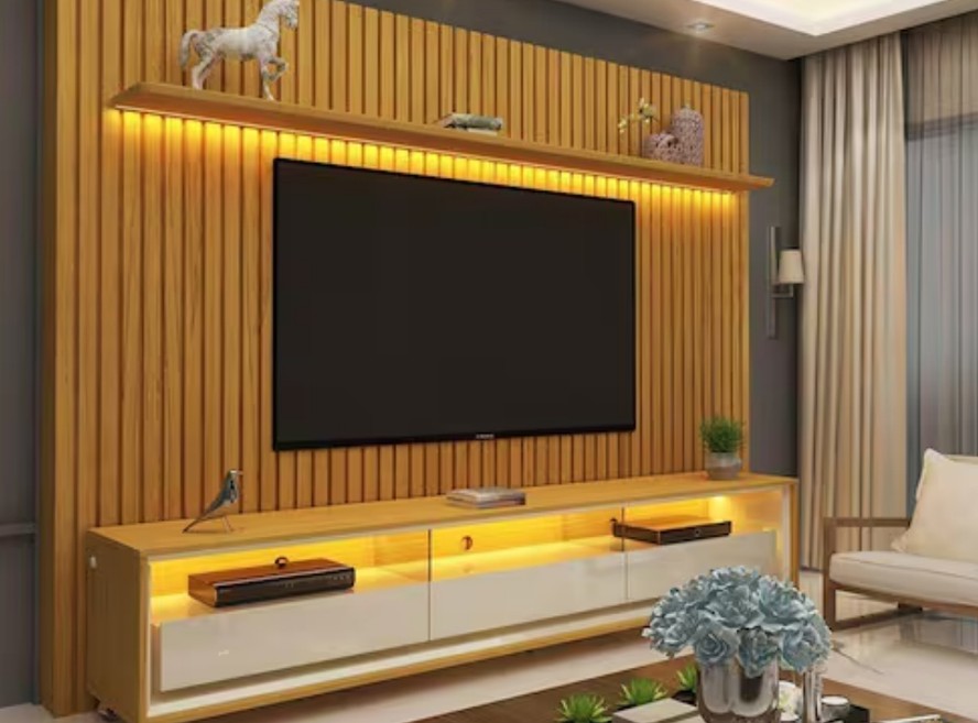 Painel para TV com LED: 5 opções que iluminarão ainda mais a sua casa
