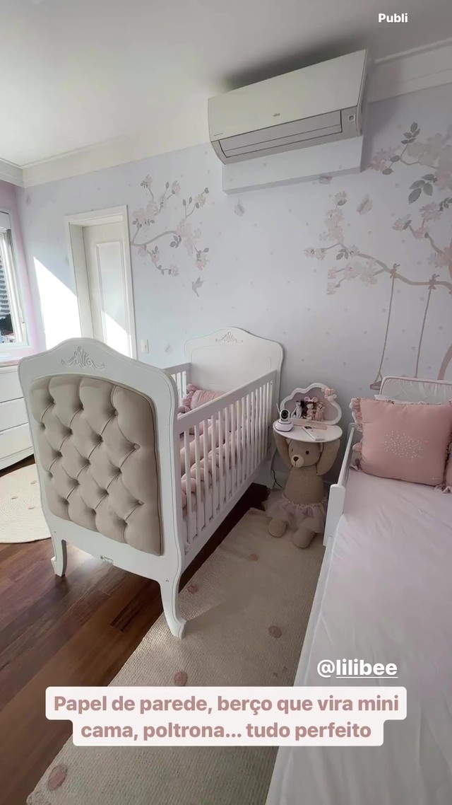 Karoline Lima mostra decoração do quarto da filha Cecília