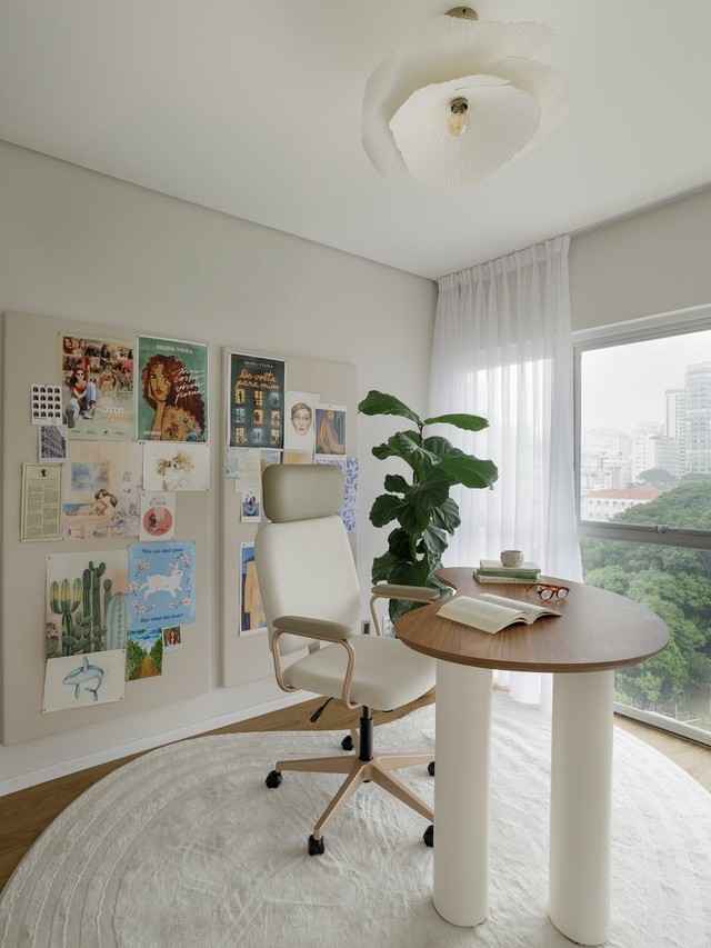 Bruna Vieira mostra detalhes da decoração de seu apartamento de 70 m² em SP