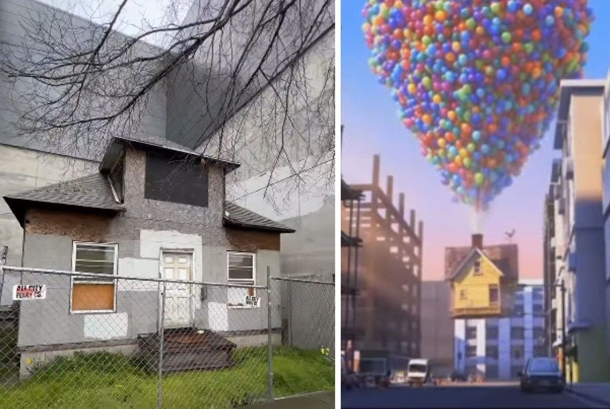 Casa que inspirou o filme 'Up: Altas Aventuras' resiste em Seattle