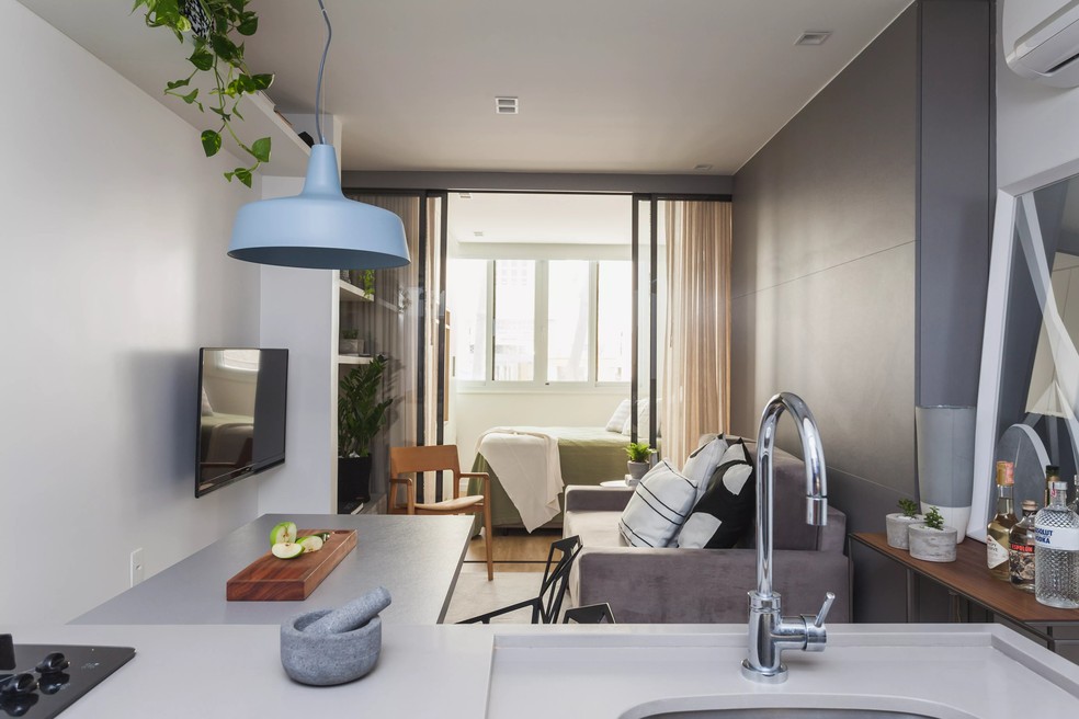 Apartamento pequeno: 50 projetos lindos repletos de boas soluções