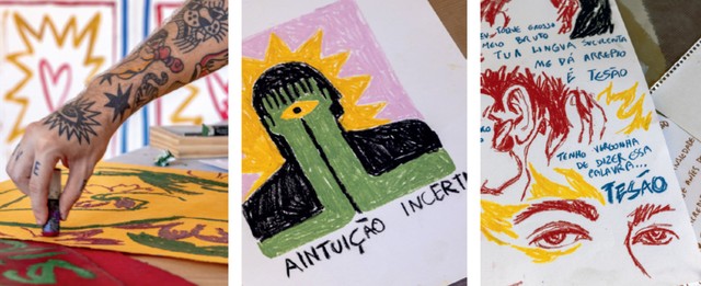 Cores e maximalismo marcam o apartamento do artista João Incerti no RJ