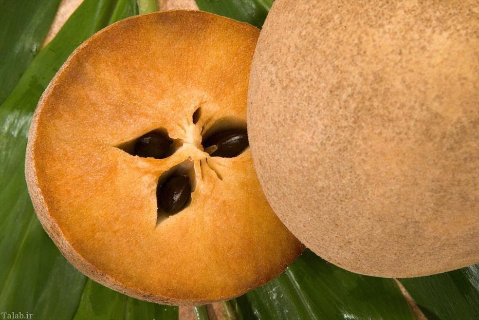 O sapoti é um fruto com polpa carnuda e poucas sementes — Foto: Peggy Greb, United States Department of Agriculture / Wikimedia Commons