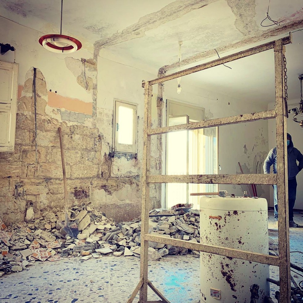 The homes needed much more renovation than I initially imagined – Image: Instagram / @sicilydreamhome / Reproduction