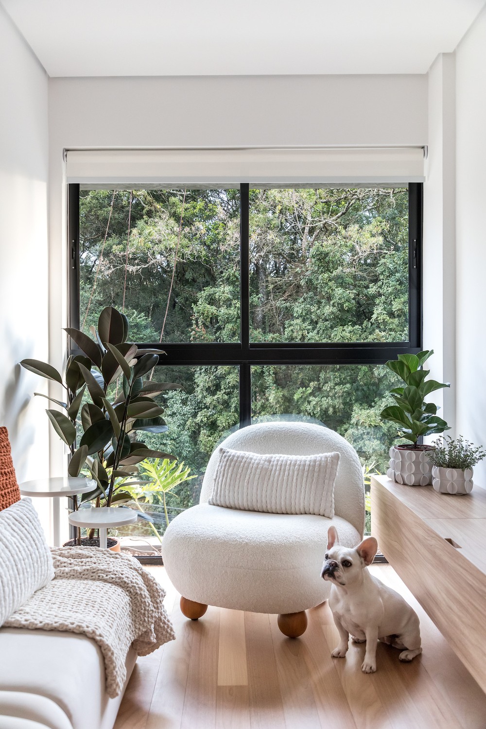 Apartamento de 62 m² tem boas soluções de layout e vista privilegiada