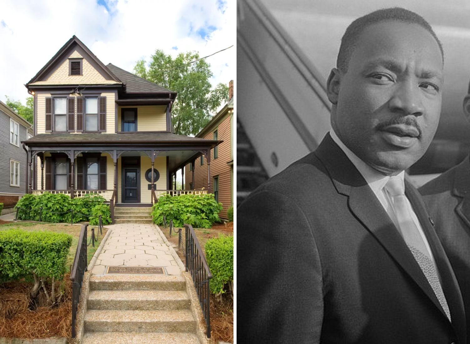 O que aconteceu com a casa na Geórgia onde Martin Luther King Jr. nasceu?