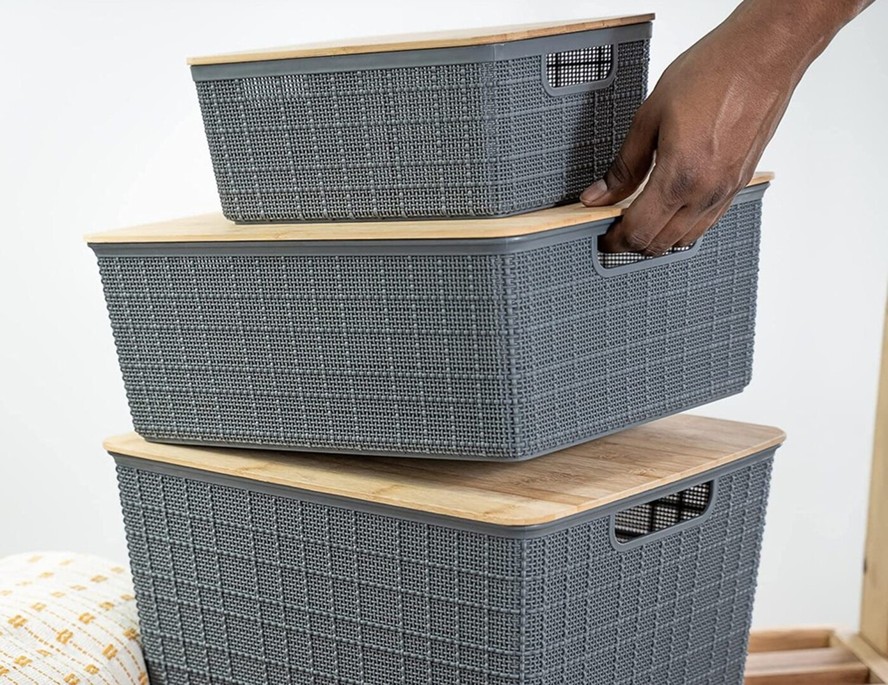 7 caixas organizadoras para guardar objetos sem bagunça, Vitrine