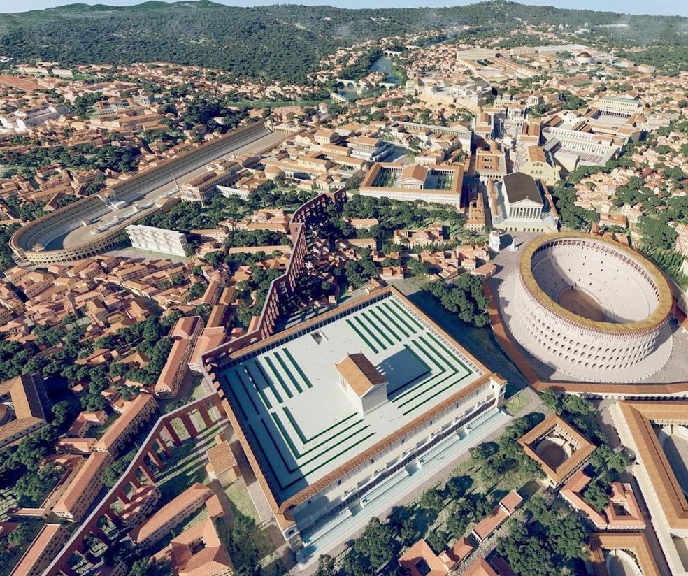 Após 2.000 anos, Roma Antiga ganha vida através de tour virtual em 3D