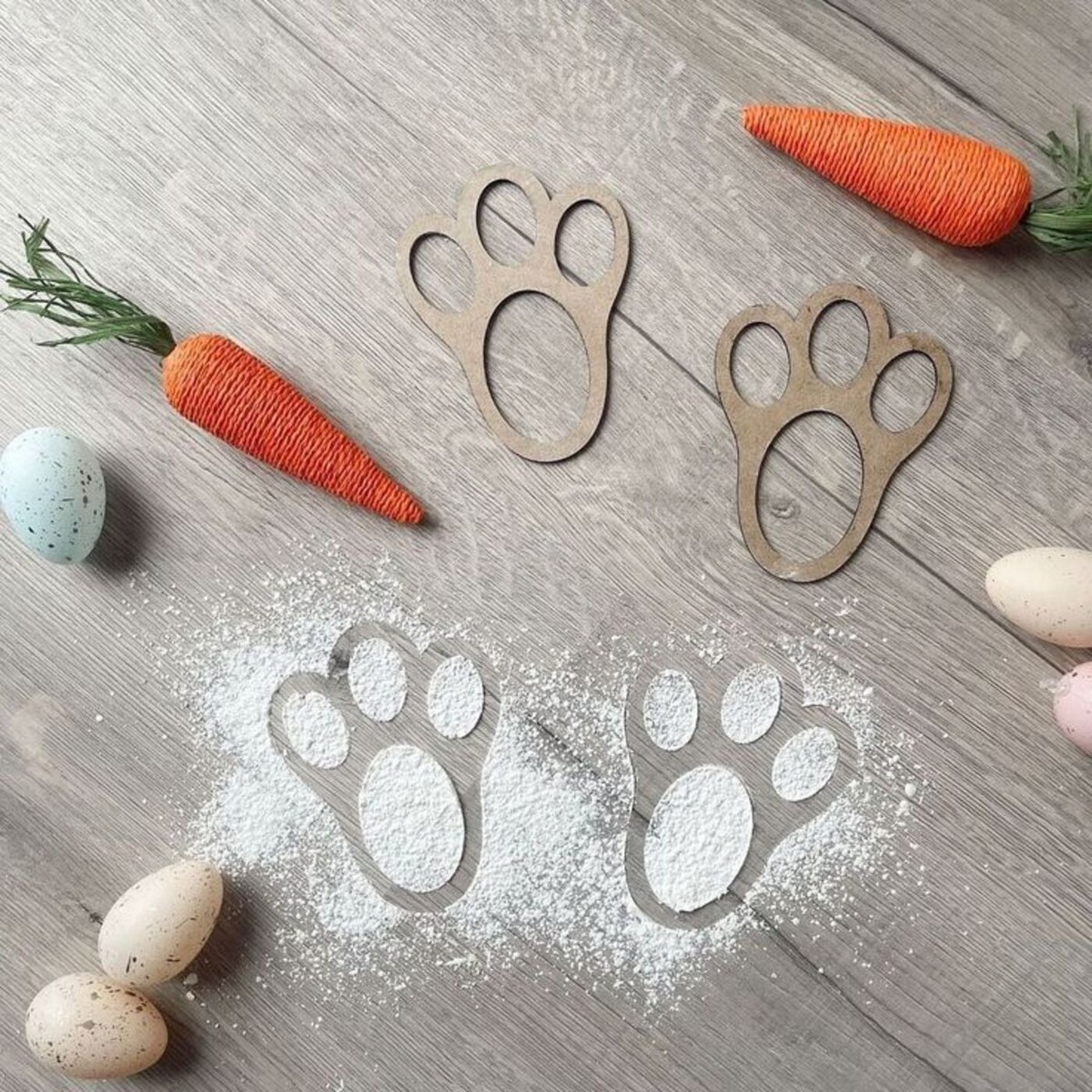 Páscoa: como fazer pegadas de coelho no chão para decorar a casa