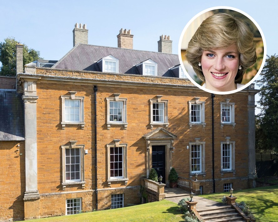 Casa histórica da família da Princesa Diana na Inglaterra está à venda