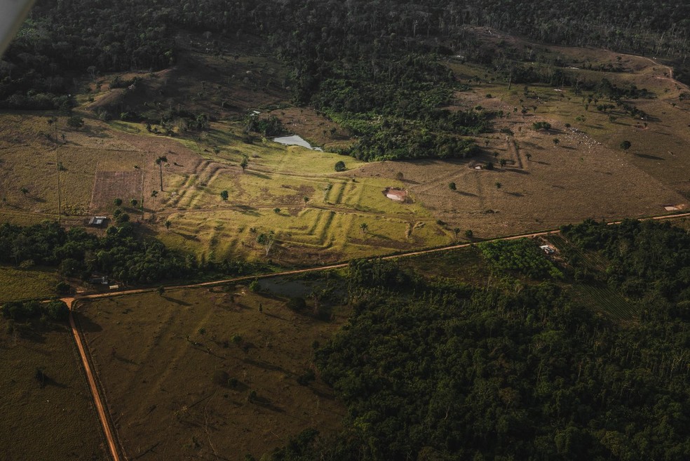O estudo sugere que há mais de 10 mil sítios arqueológicos semelhantes aos encontrados nessa primeira varredura — Foto: Diego Lourenço Gurgel / Divulgação
