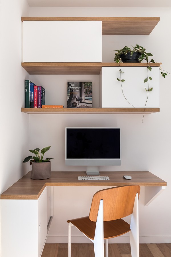 Apartamento de 62 m² tem boas soluções de layout e vista privilegiada