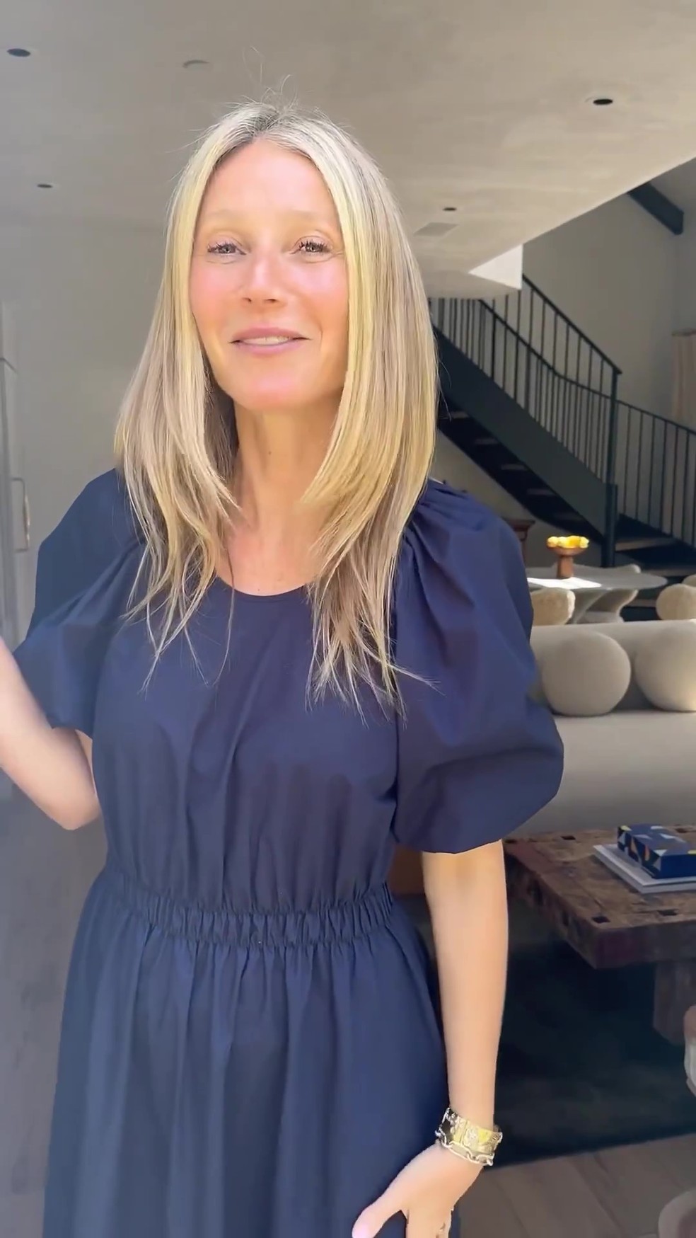 Gwyneth Paltrow faz tour pela sua casa de hóspedes — Foto: Instagram @gwynethpaltrow / Reprodução