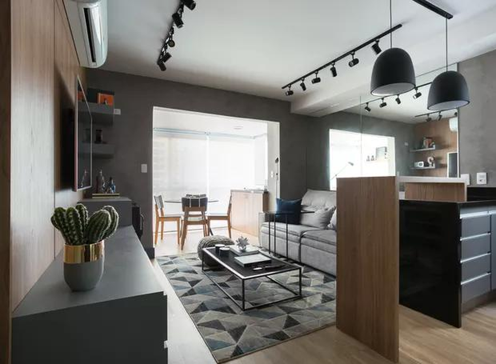 Decoração simples e barata de sala de apartamento pequeno: 50 boas ideias!