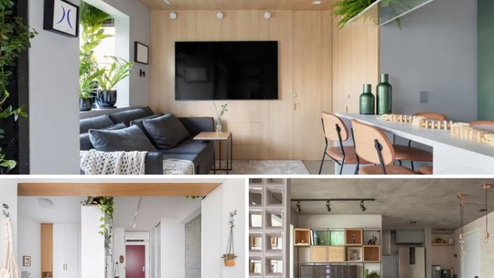 Apartamento pequeno: 50 projetos lindos repletos de boas soluções
