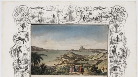 Gravuras de 1836 do Rio de Janeiro são expostas na Casa Museu Ema Klabin
