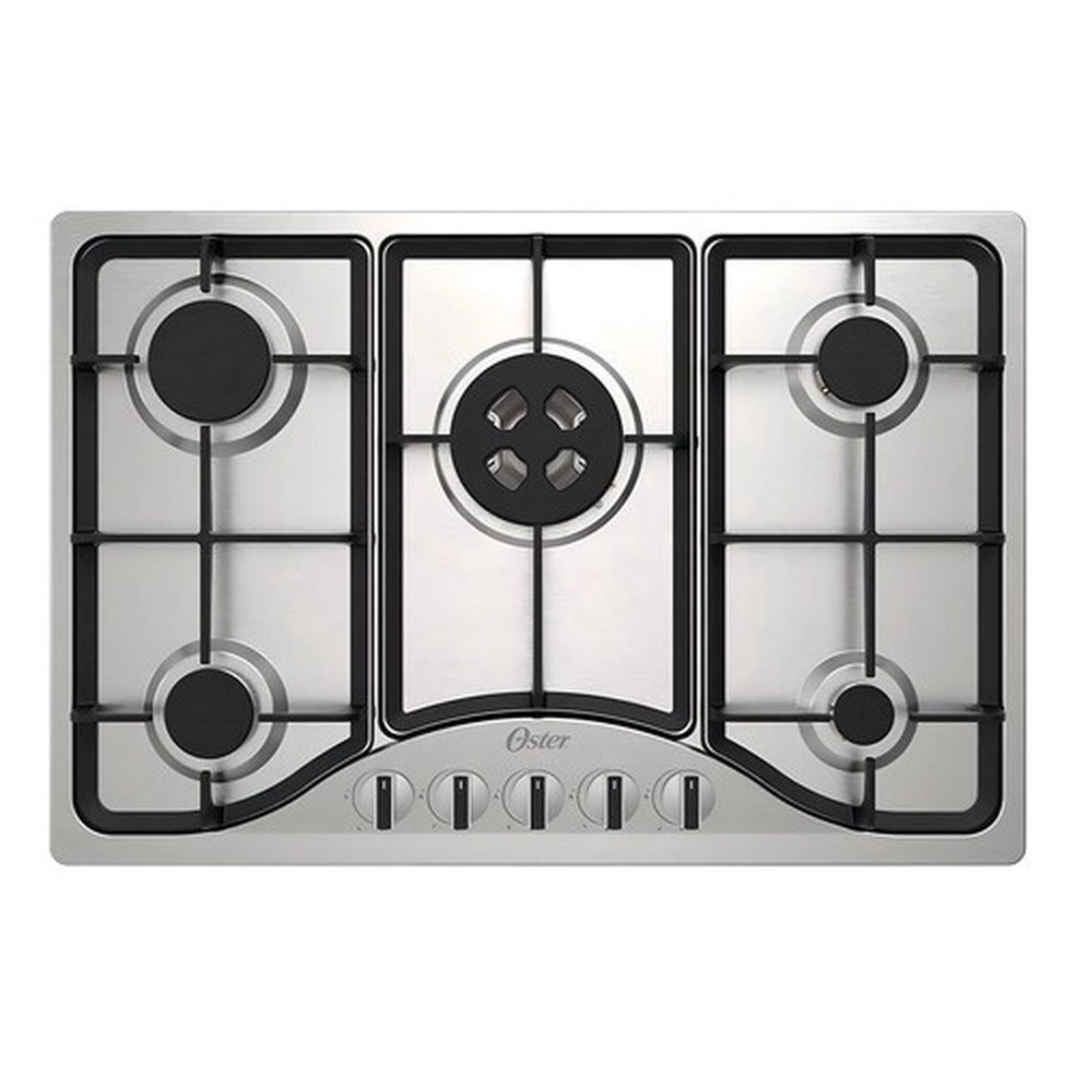 7 ideias de cooktop 5 bocas com materiais e cores diferentes