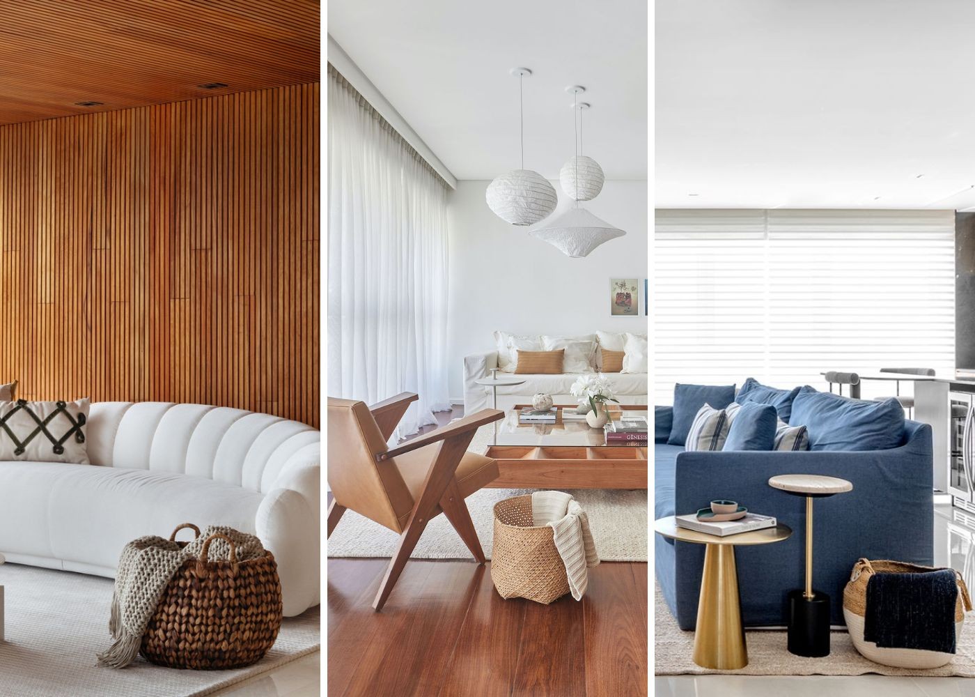 Cestos na decoração: 10 ideias para incorporá-los em casa