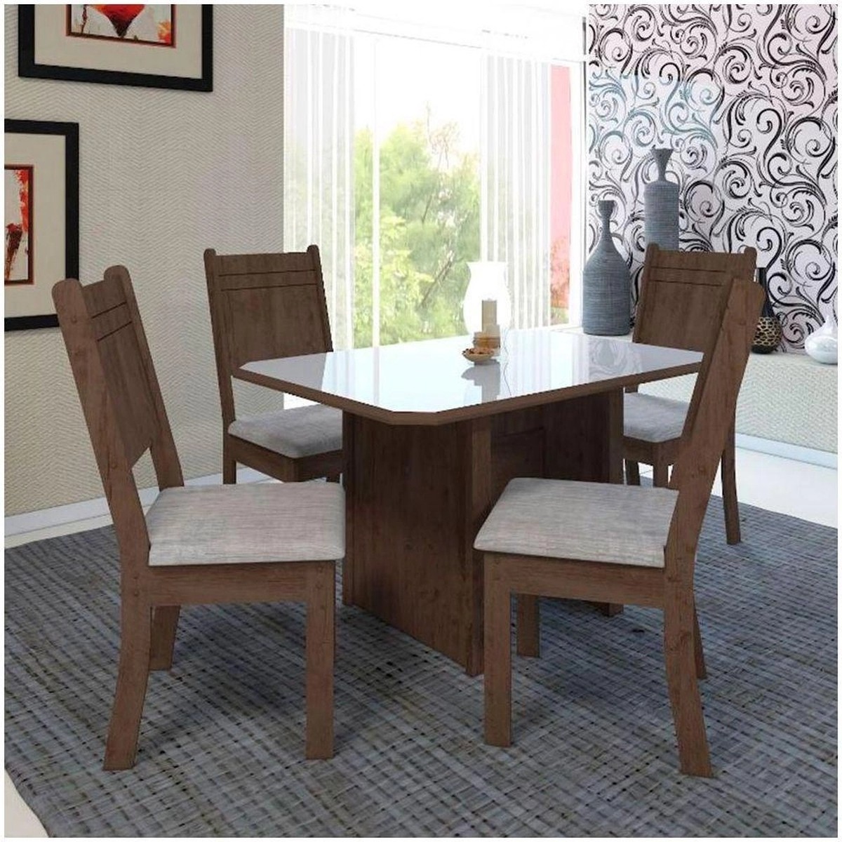 Mesa de jantar: confira os principais tipos e os tamanhos indicados