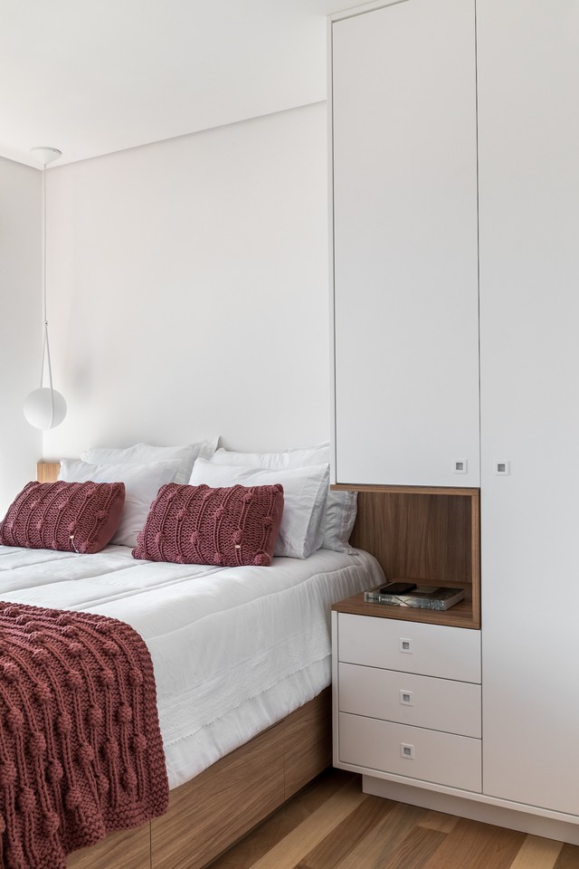Apartamento de 62 m² tem boas soluções de layout e vista privilegiada