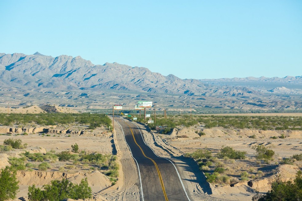 A rota 66, uma das mais clássicas do mundo, tem 3.940 km e conecta o leste ao oeste dos Estados Unidos — Foto: Flickr / Thomas Hawk / Creative Commons