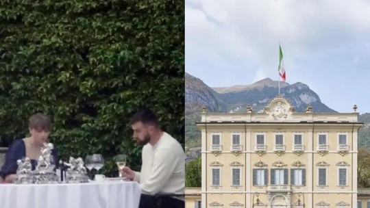 Taylor Swift e Travis Kelce curtem viagem romântica na Itália em mansão clássica com diárias de R$ 100 mil