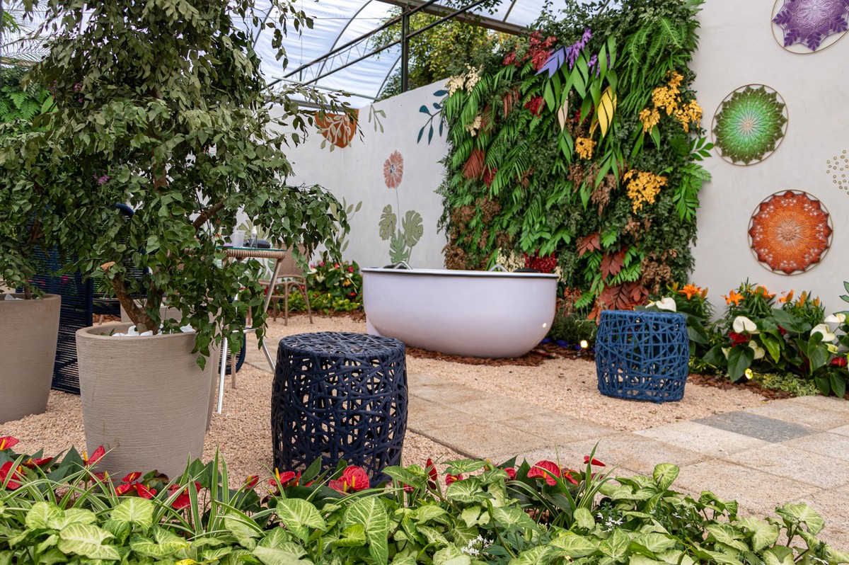Espaço Garden Spa, da arquiteta urbanista Lucilene Sartori — Foto: Juliana Lazarini / Divulgação