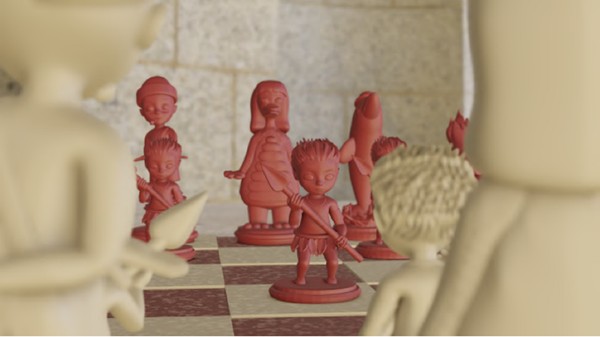 Personagens da cultura brasileira viram peças de jogo de xadrez