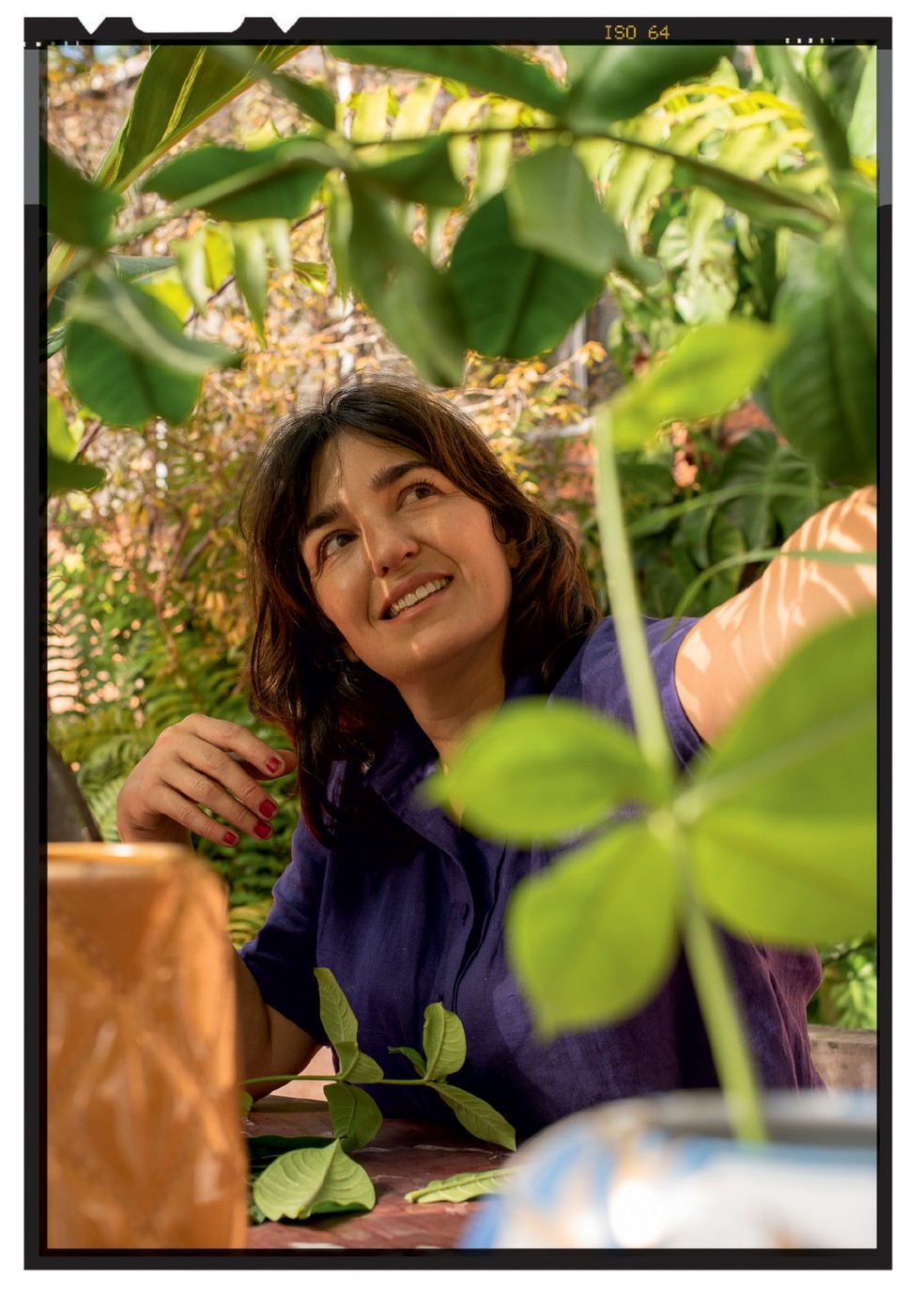 Daniela Laloun, florista, fundadora da Fulô Flores — Foto: Wesley Diego / Editora Globo