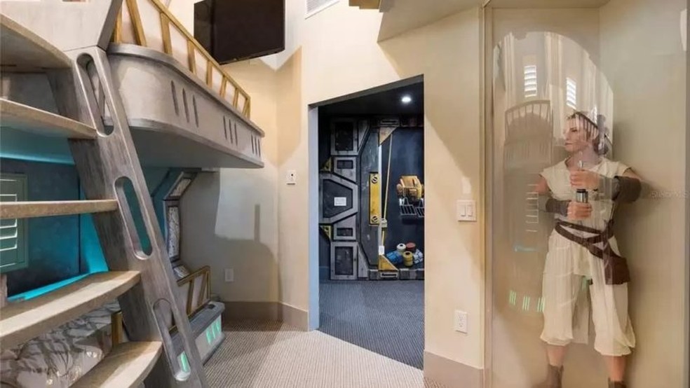 Mansão nos EUA com decoração de Star Wars vale R 57 milhões; veja