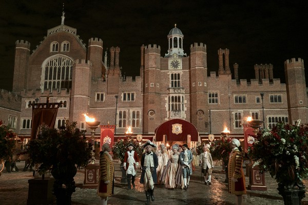 Cenários da série #39 Rainha Charlotte #39 são palácios ingleses reais que