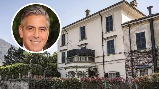 George Clooney nega que colocou à venda sua mansão na Itália de R$ 500 milhões