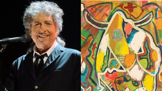 Pintura feita por Bob Dylan em 1968 será leiloada e pode ser vendida por mais de R$ 500 mil
