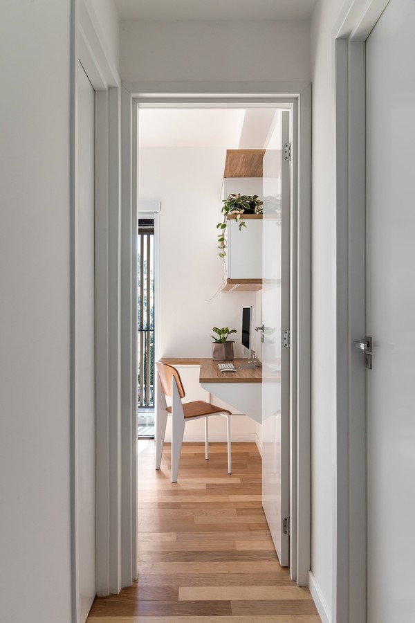 Apartamento de 62 m² tem boas soluções de layout e vista privilegiada