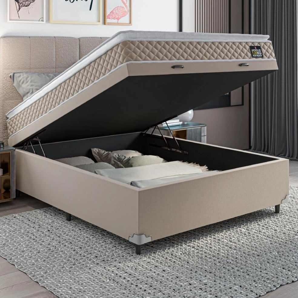 Cama Box Casal 5 Op es Com Pillow Top Para Se Sentir Em Um Hotel