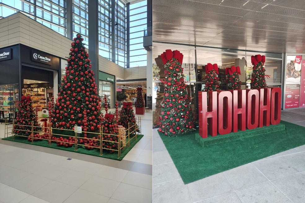 Com muita iluminação e positividade, o shopping Paseo Alto das Nações entrou por inteiro no clima de natal — Foto: Paseo Alto das Nações / Divulgação