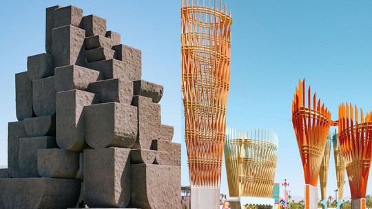 Conheça as instalações de arte e arquitetura do festival Coachella 2024