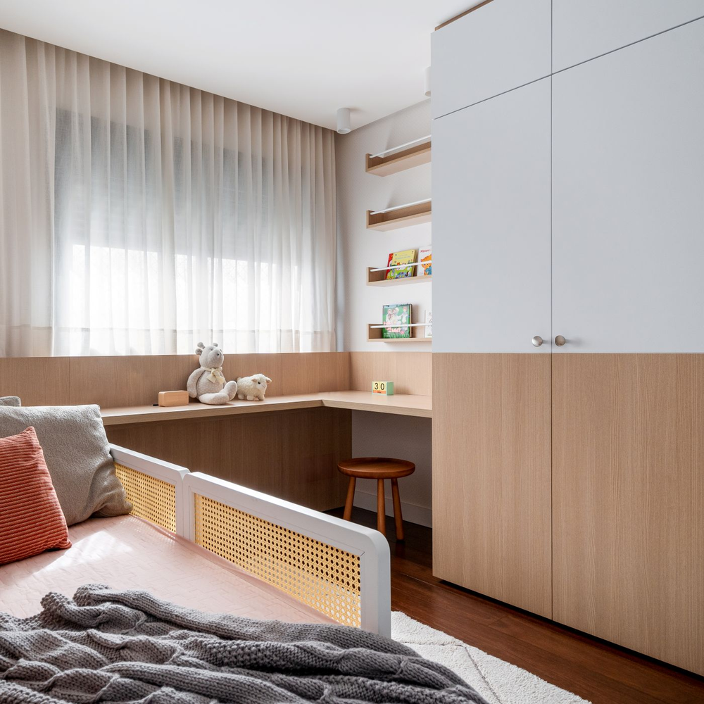 Decoração para apartamento pequeno com dois quartos: 75 ideias simples ...