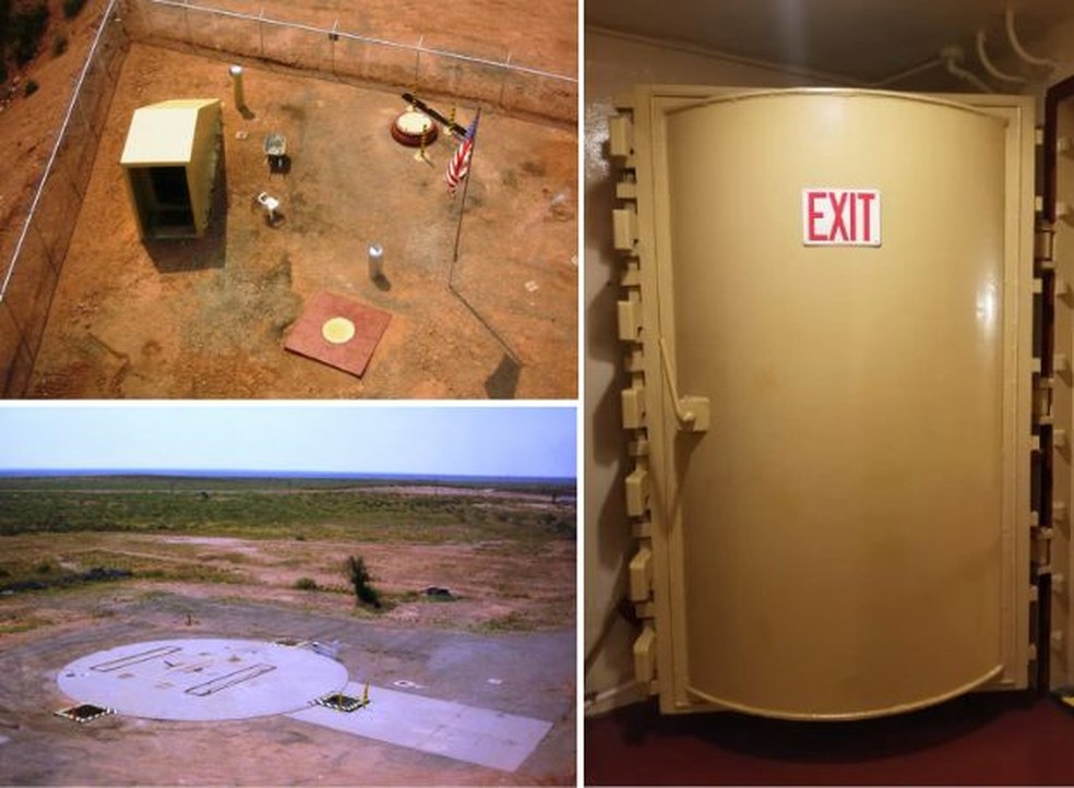 O acesso ao antigo centro de controle de lançamento de mísseis nos EUA é isolado e fortificado — Foto: Airbnb / Reprodução