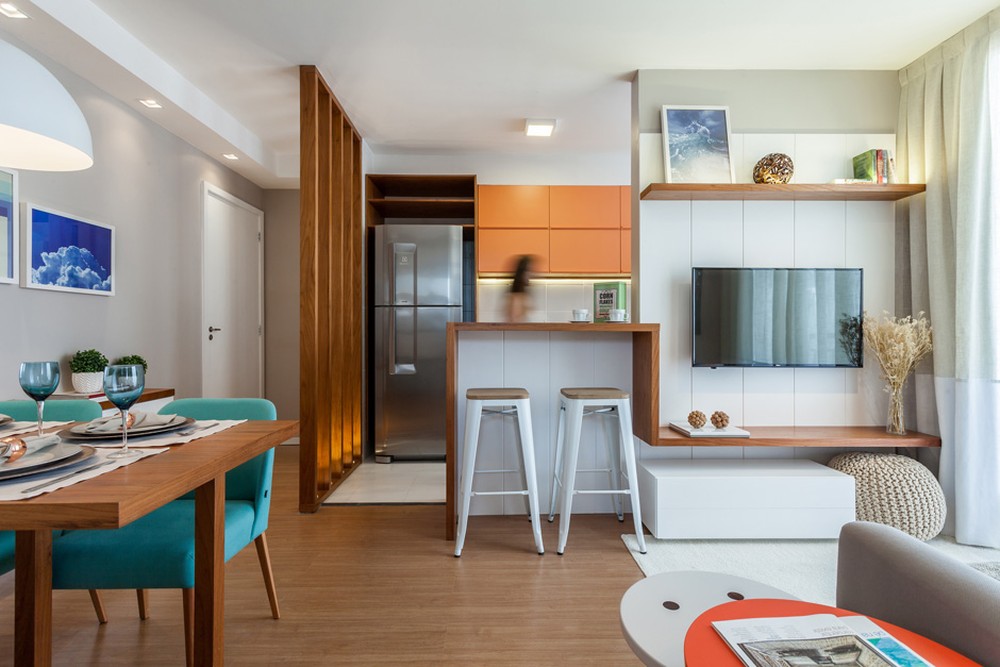 Apartamento pequeno: 50 projetos lindos repletos de boas soluções