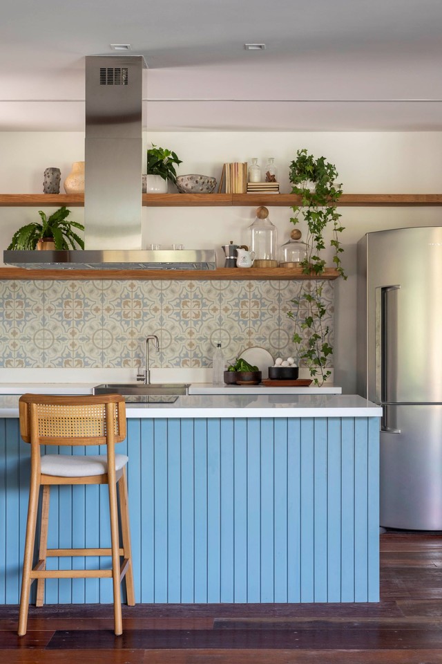 Cozinha azul: 46 ideias para transformar o ambiente com a cor