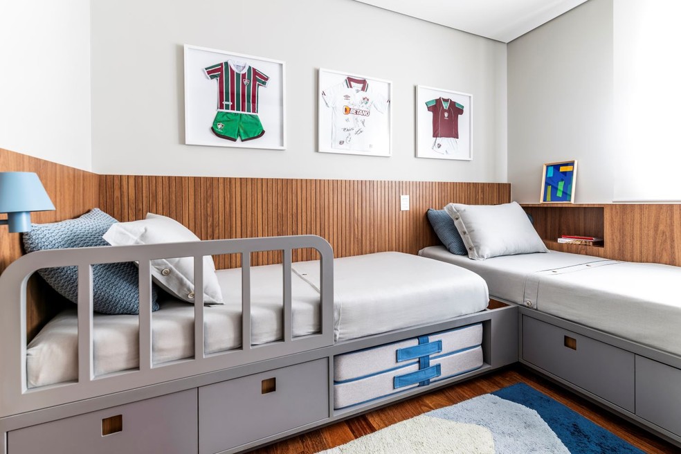 Quarto com duas camas de solteiro: dicas, como organizar + 14 fotos ...