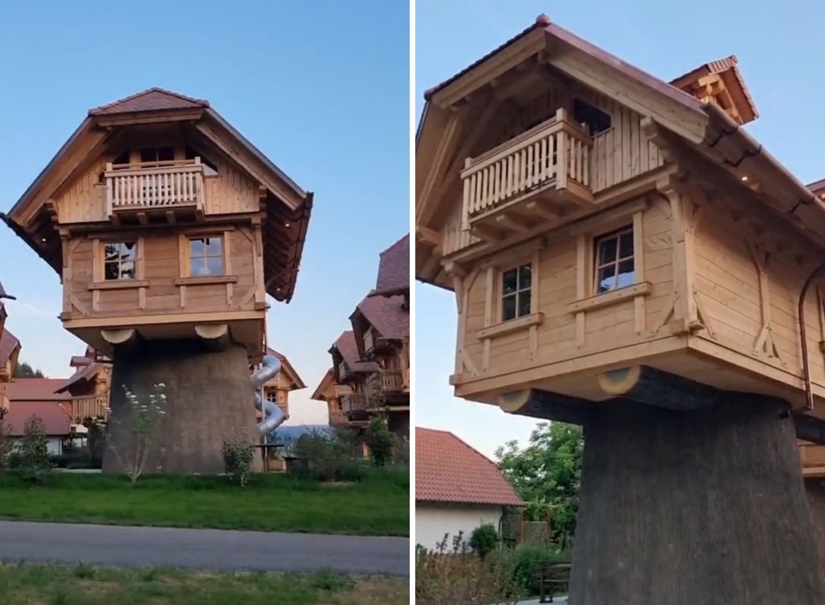 Das nachhaltige „Baumhaus“-Dorf ist eine Übernachtungsmöglichkeit in Deutschland und ein Hit im Internet |  Interessen